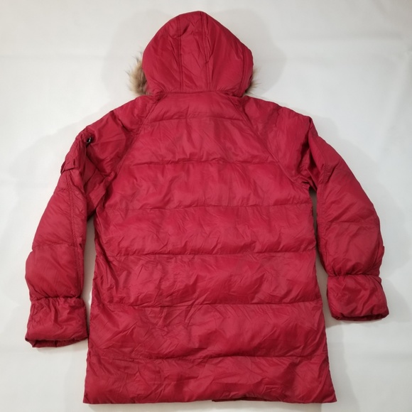 Alpha Industries N-3B Echo Elite Down Parka Red - Picture 4 of 8